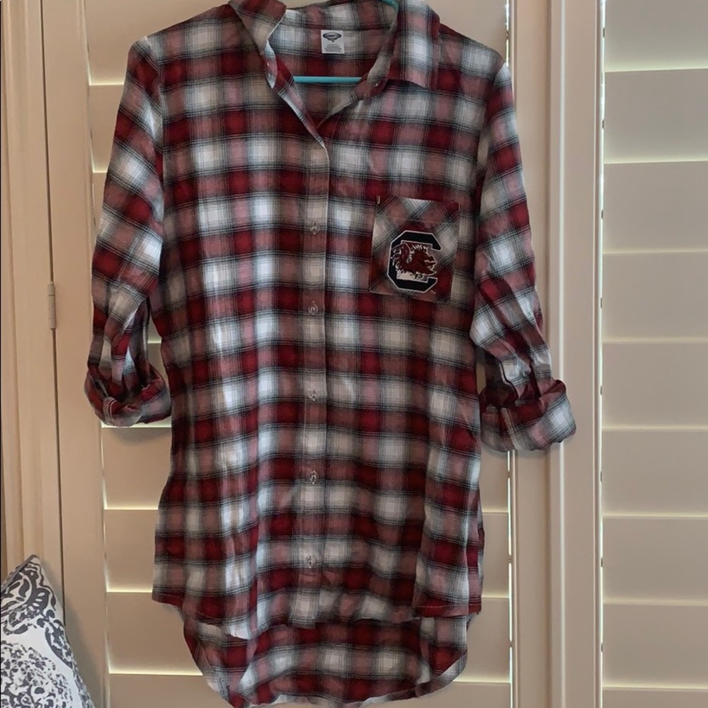 University of South Carolina flannel